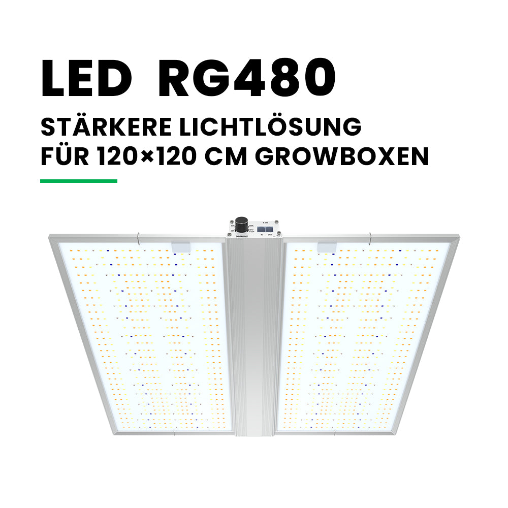 Growealth RG Series LED-Pflanzenlampe fuer Indoor-Garten