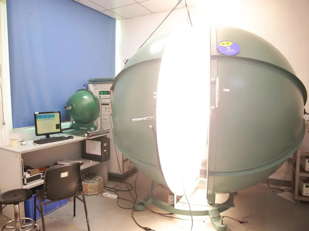 Growealth Lichtmessung und Testaufbau
