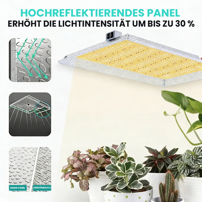 Growealth G3000 300W Vollspektrum-LED-Pflanzenlampe für Growzelte