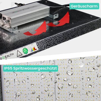 Growealth G3000 300W Vollspektrum-LED-Pflanzenlampe für Growzelte