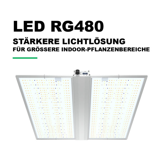Growealth RG Series LED-Pflanzenlampe fuer Indoor-Garten